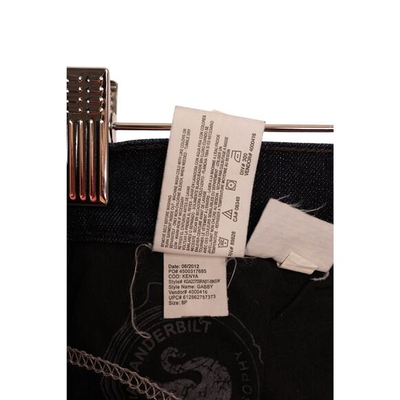 Gloria Vanderbilt Size 8 Petite Jeans Gabby Bootleg Indigo - Picture 5 of 6